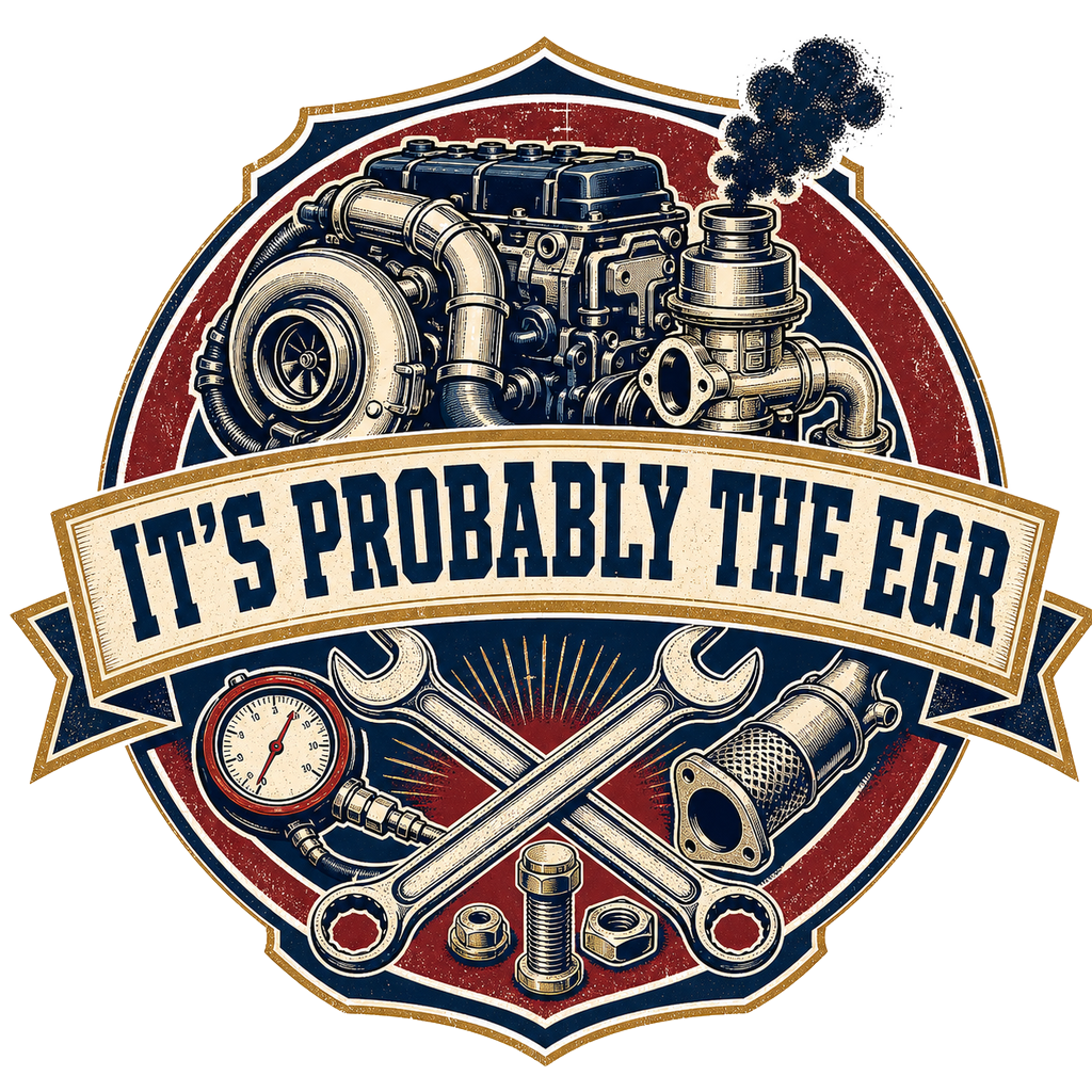 IT'S PROBABLY THE EGR