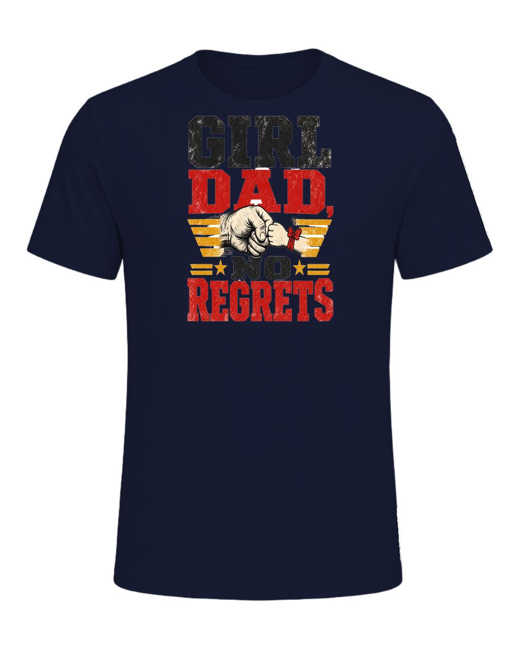 GIRL DAD, NO REGRETS — Navy