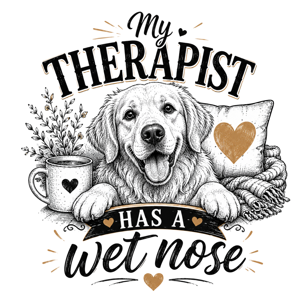 My therapist has a wet nose