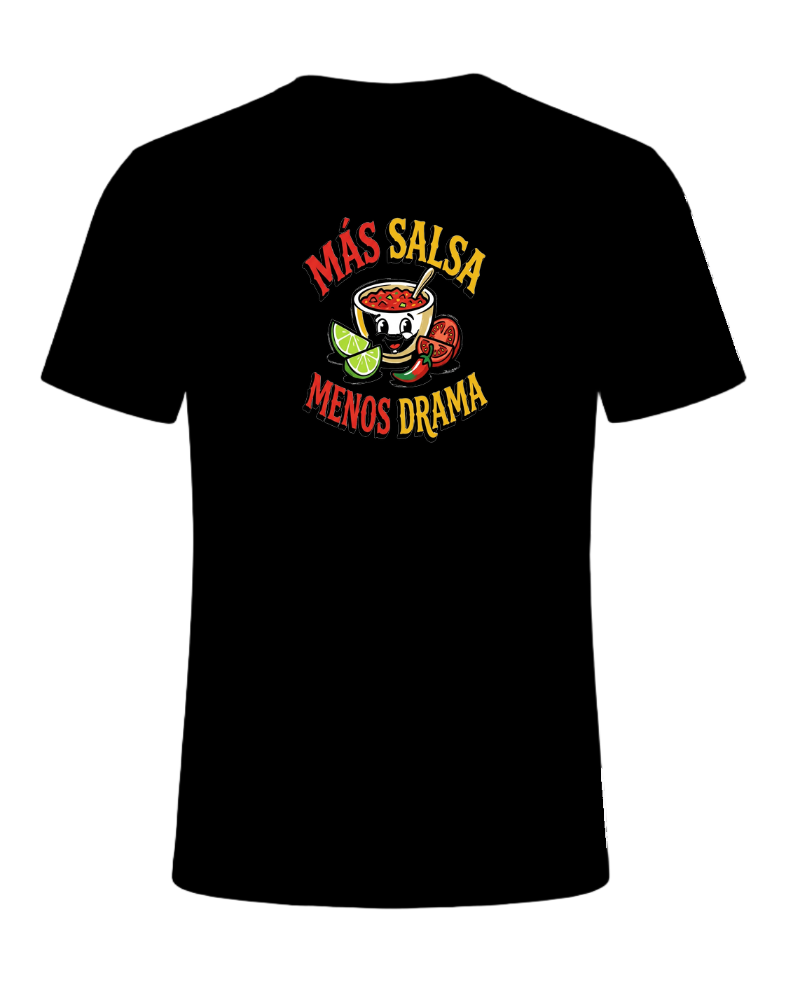 Más Salsa Menos Drama — Black