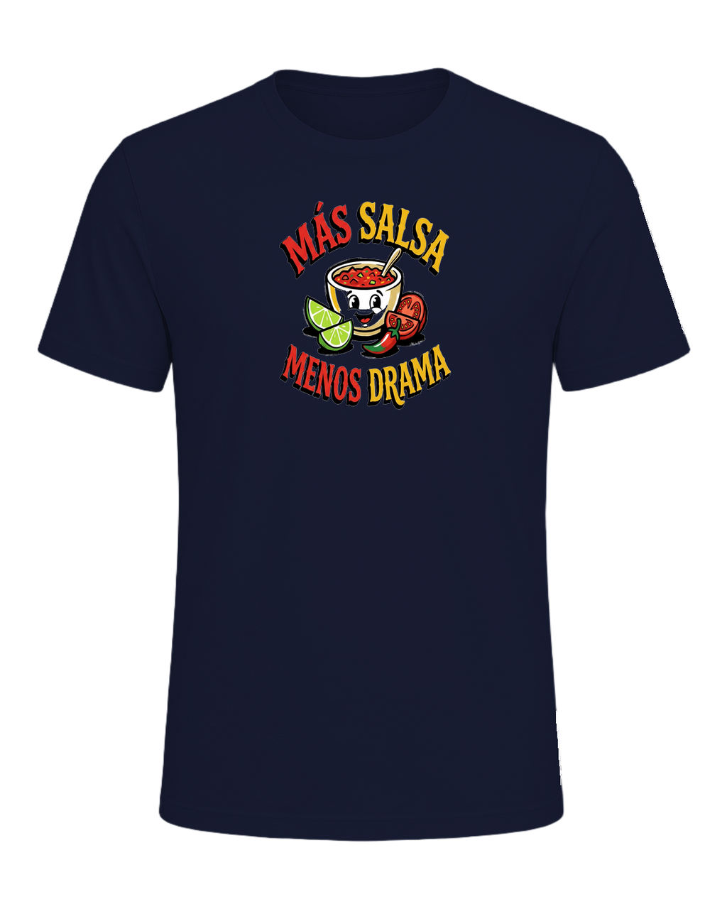 Más Salsa Menos Drama — Navy
