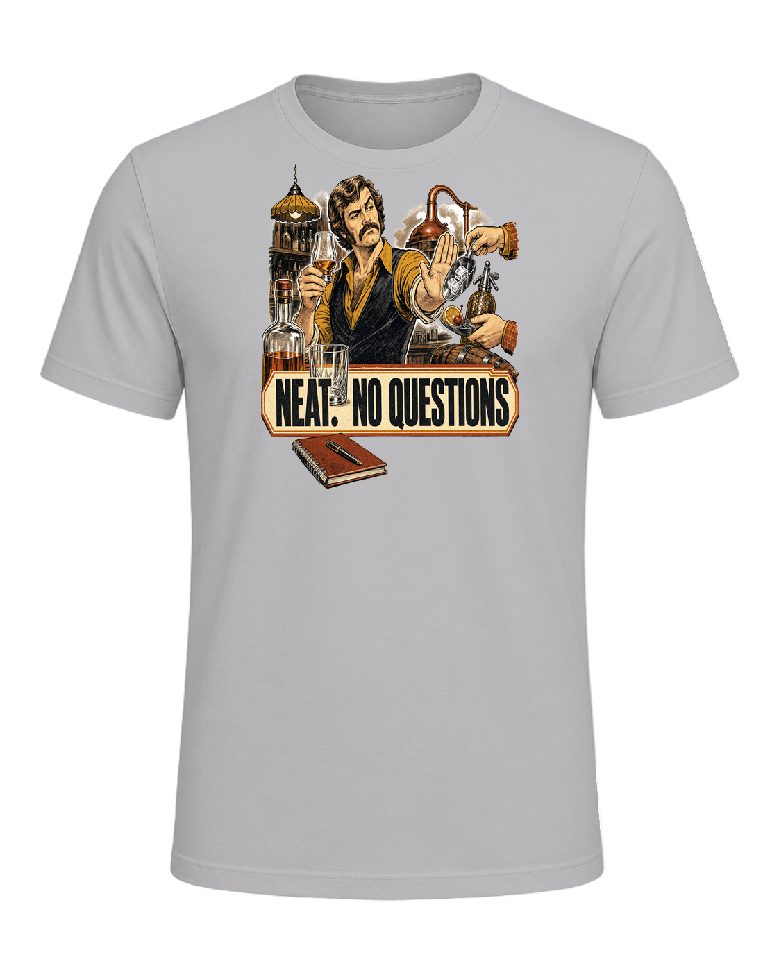 NEAT. NO QUESTIONS — Athletic Heather