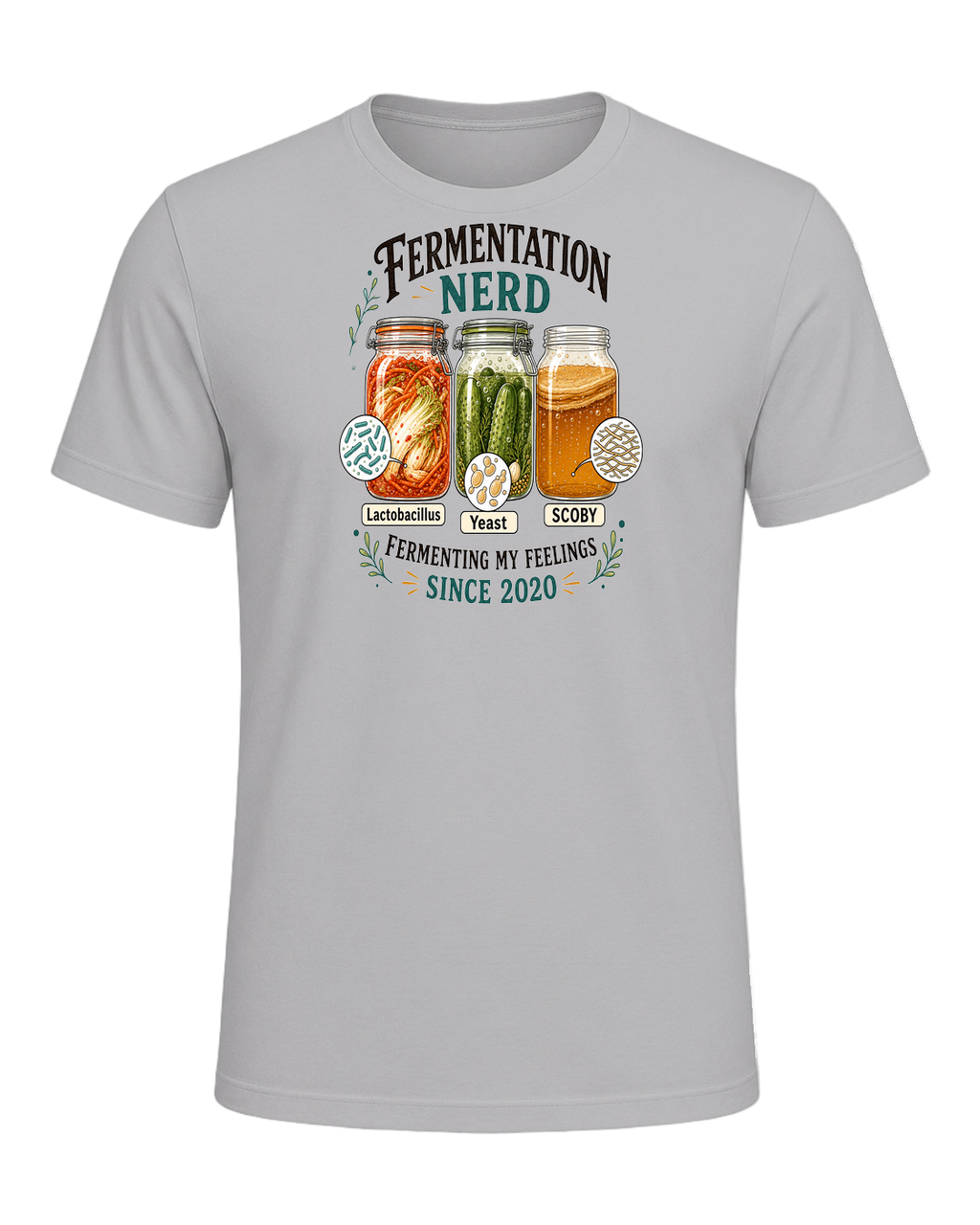 Fermentation Nerd — Athletic Heather