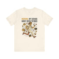 Funny Nurse T-Shirt — Nursing: My Scrubs Have Seen Things — t-shirt design
