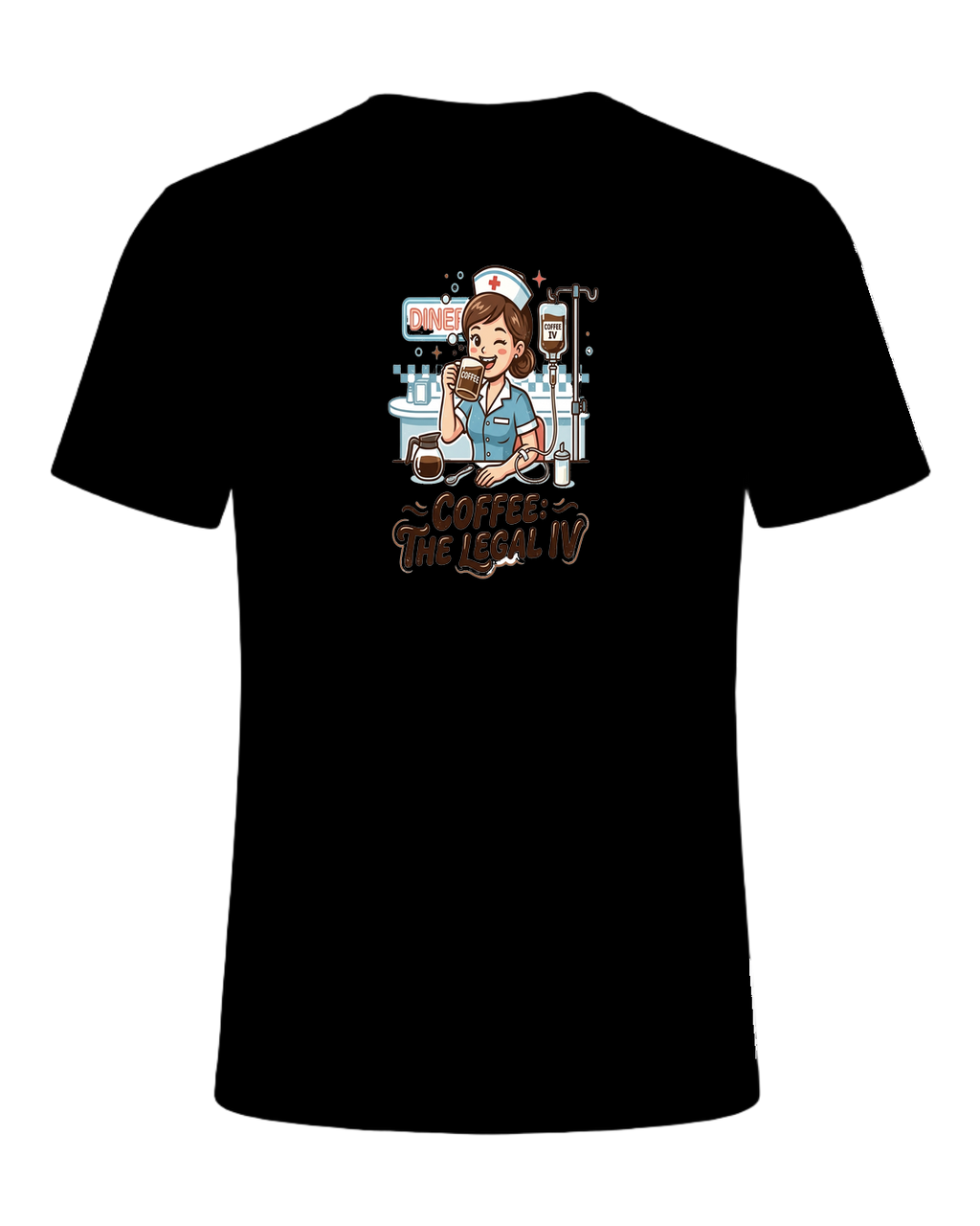 Nurse + Coffee — Black