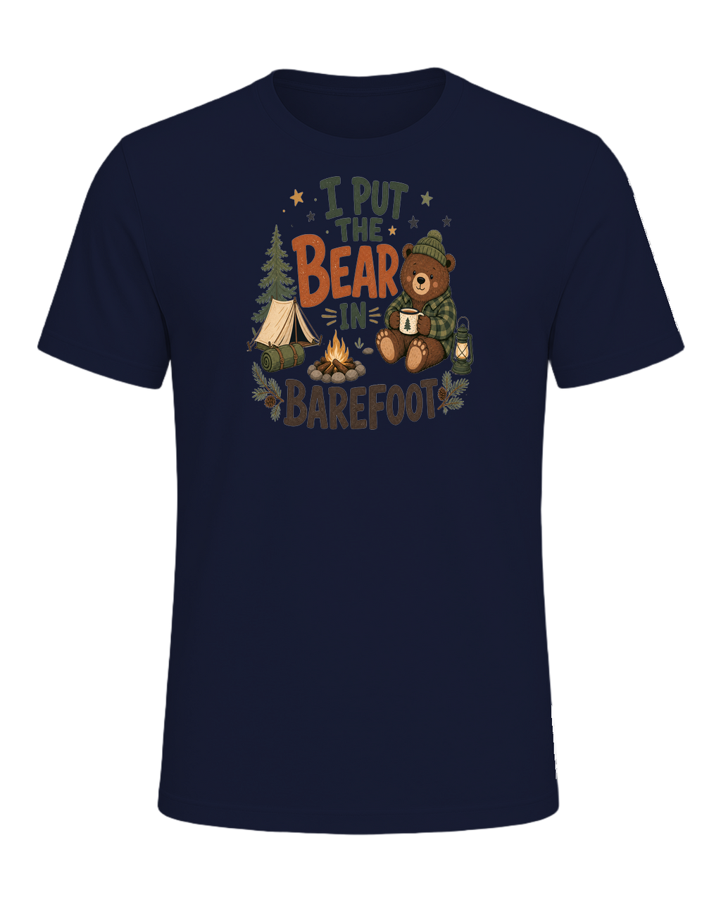 I PUT THE BEAR IN BAREFOOT — Navy