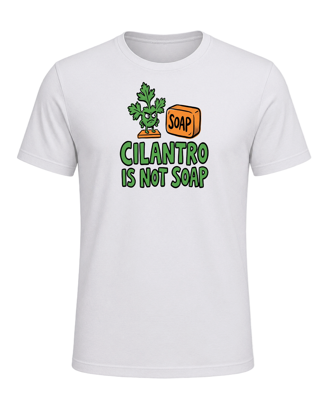 CILANTRO IS NOT SOAP — Ash