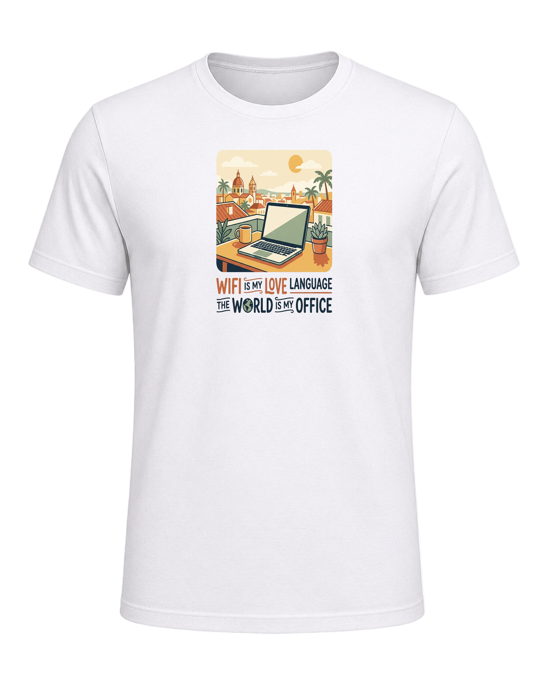 Digital Nomad — White