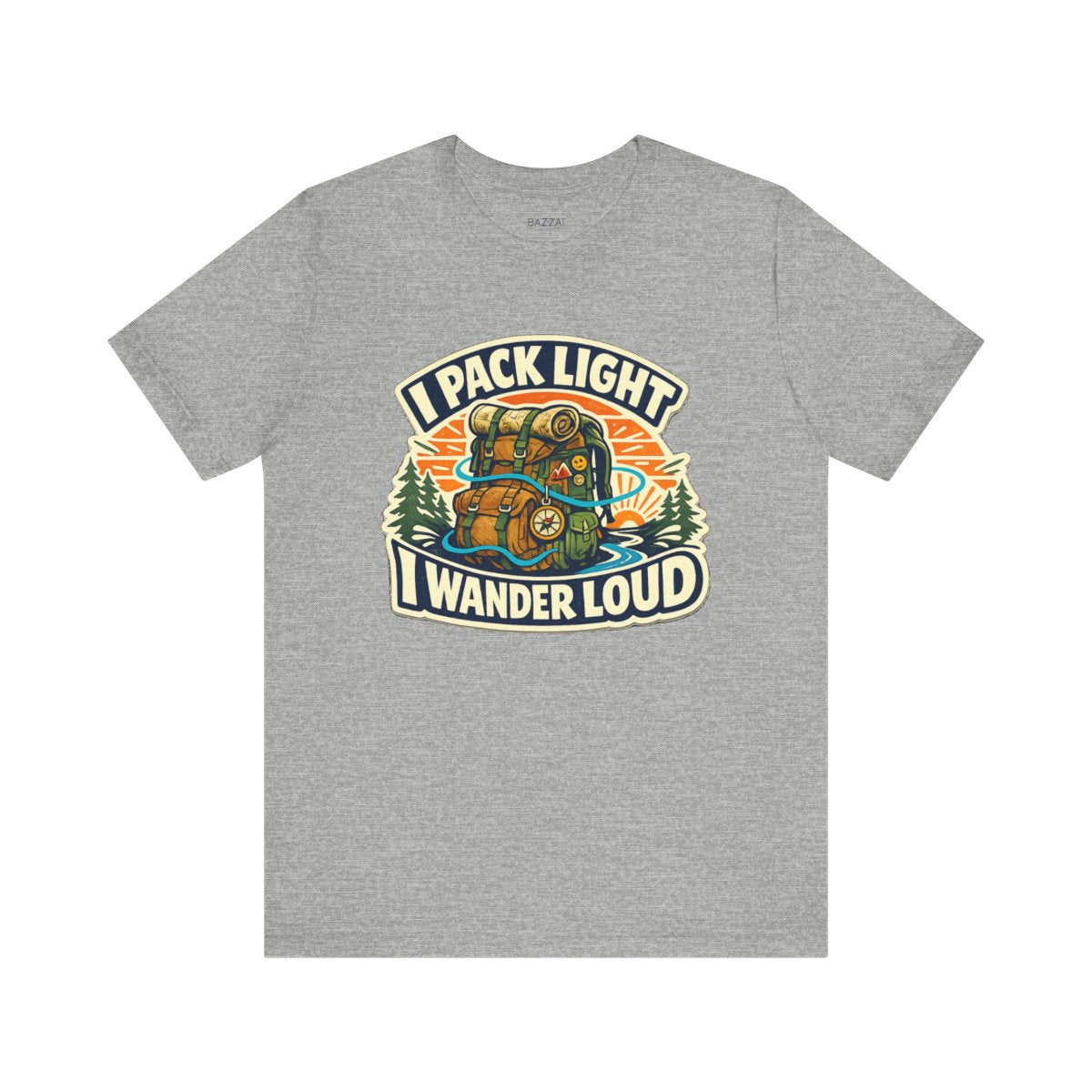 One Bag Travel T-Shirt — One Bag, Every Trip — travel wanderer t-shirt design by Reggie