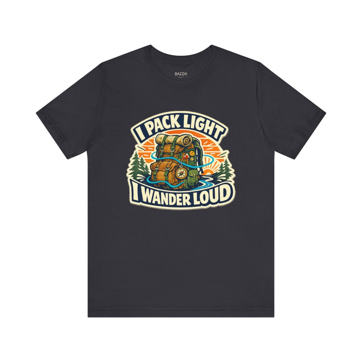 One Bag Travel T-Shirt — One Bag, Every Trip — travel wanderer t-shirt design by Reggie