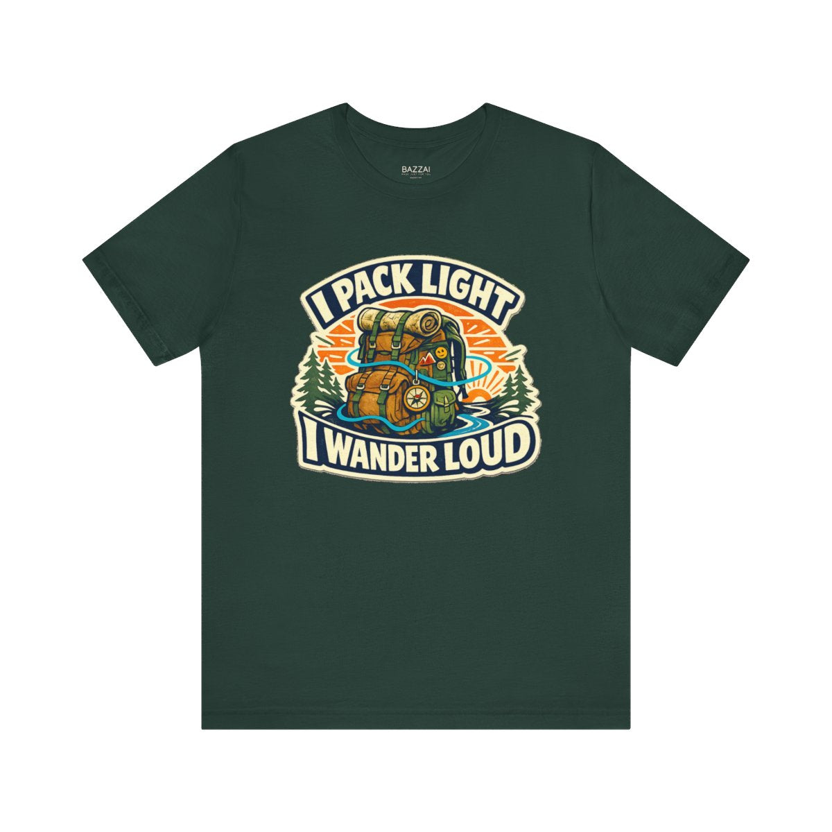 One Bag Travel T-Shirt — One Bag, Every Trip — travel wanderer t-shirt design by Reggie
