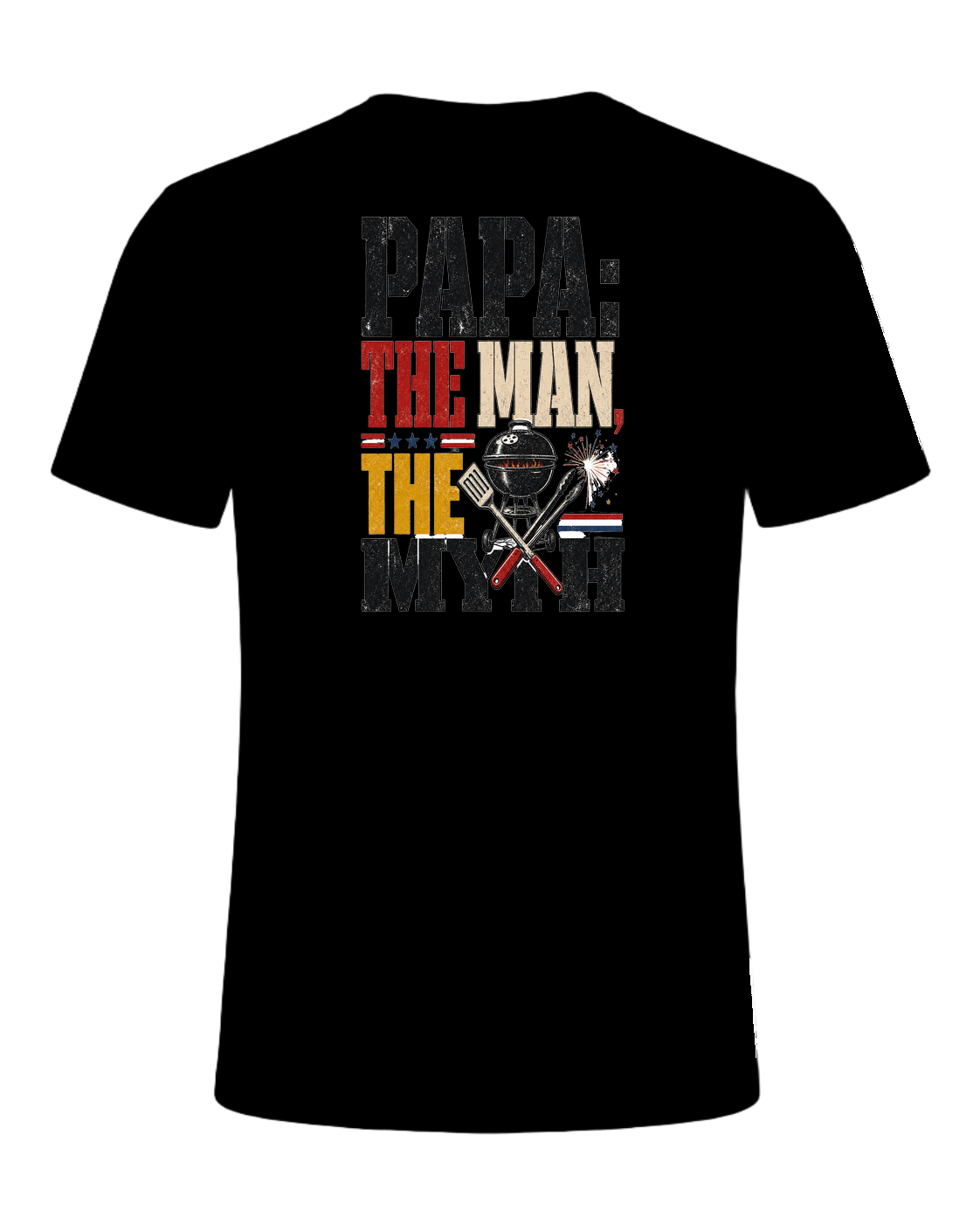 PAPA: THE MAN, THE MYTH — Black
