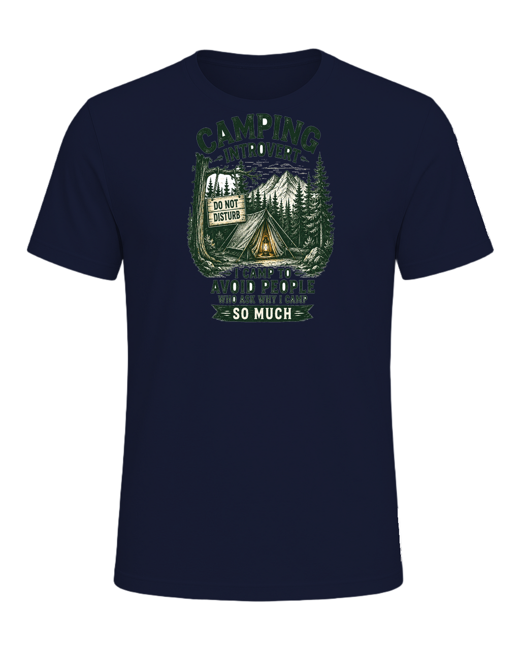 Camping Introvert — Navy