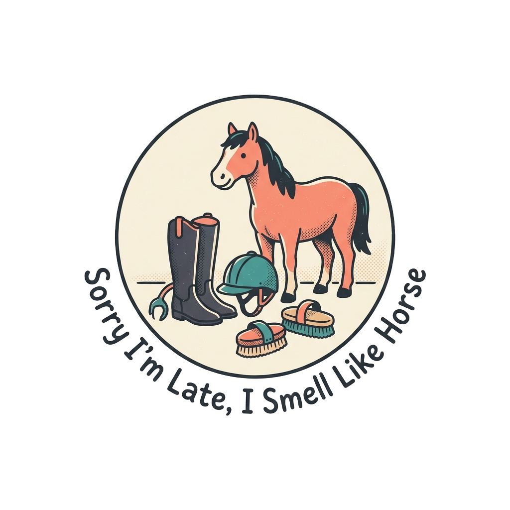 Sorry I'm Late, I Smell Like Horse