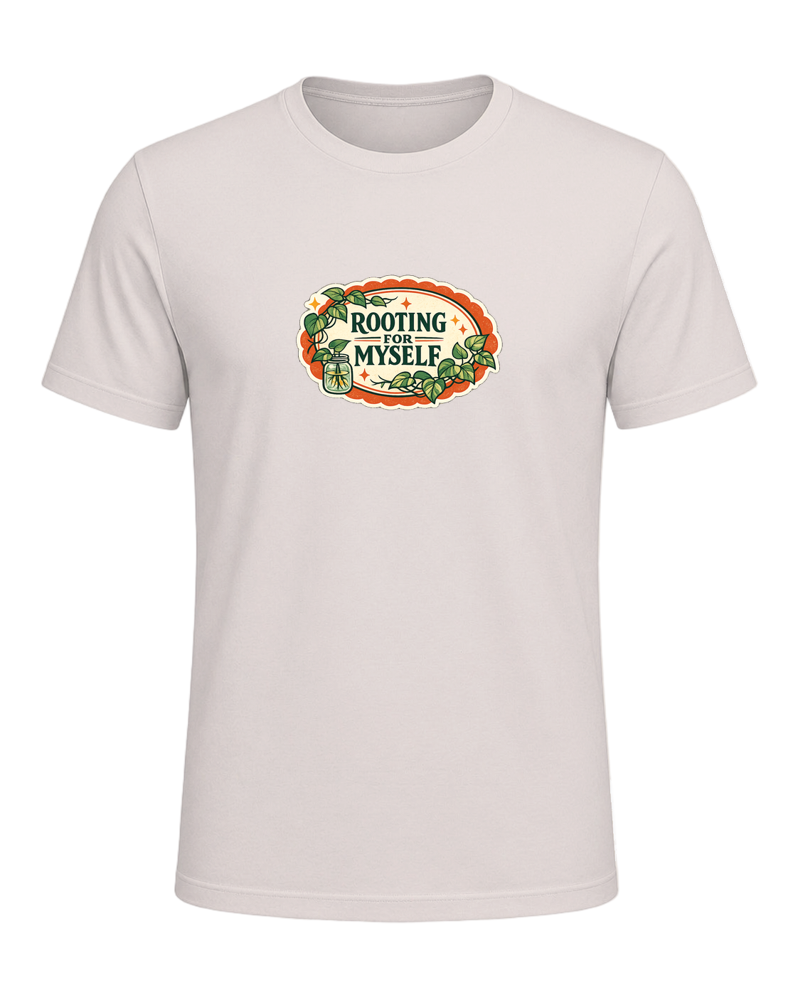 Rooting For Myself Tee — Heather Dust