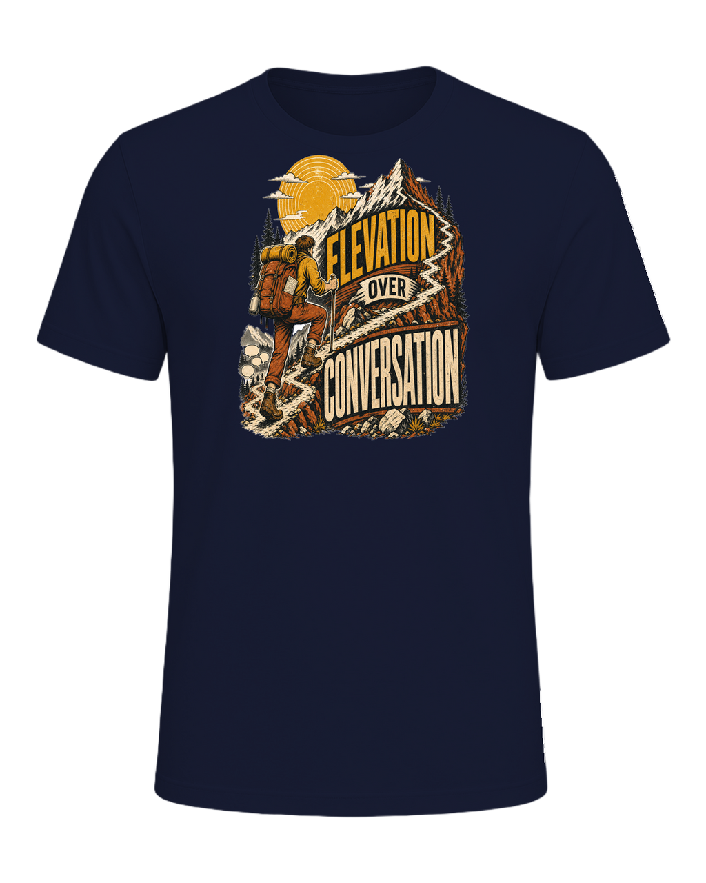 ELEVATION OVER CONVERSATION — Navy