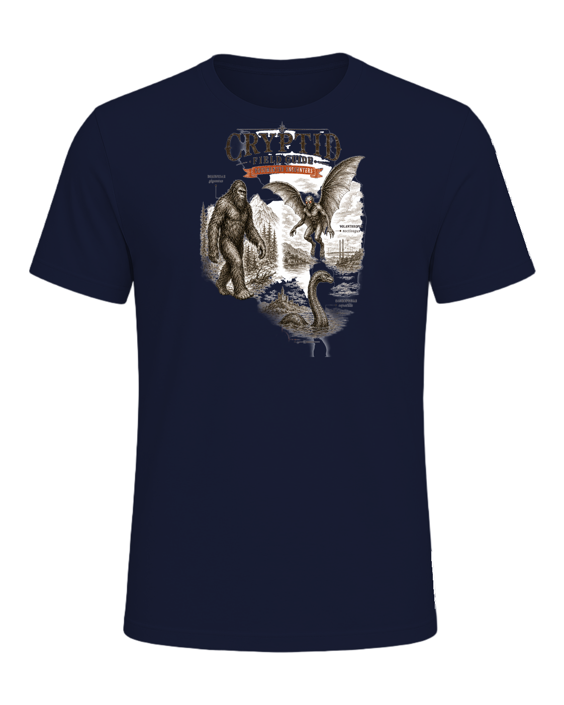 Cryptozoology Fan — Navy