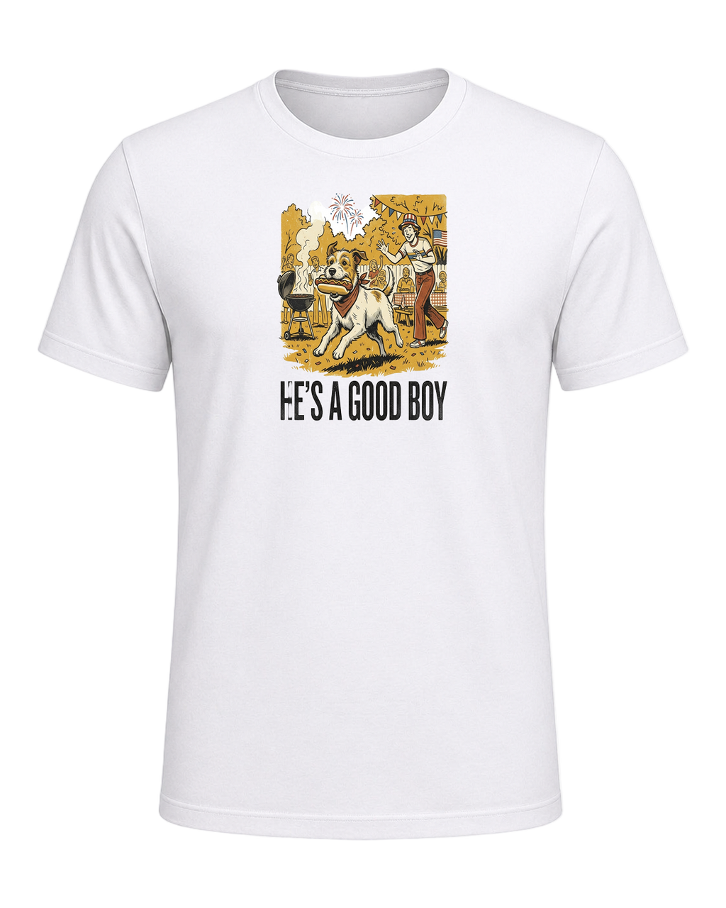 HE'S A GOOD BOY — White
