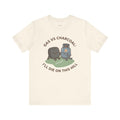 Funny BBQ T-Shirt — Gas vs Charcoal: I'll Die on This Hill — t-shirt design