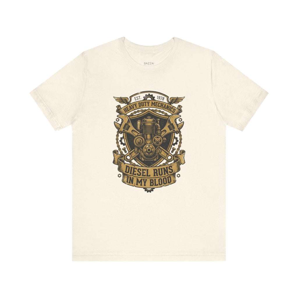 Diesel Tech T-Shirt — Grease, Torque and Long Days — t-shirt design