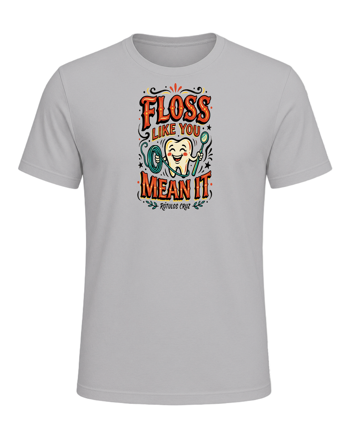 Floss like you mean it — Athletic Heather