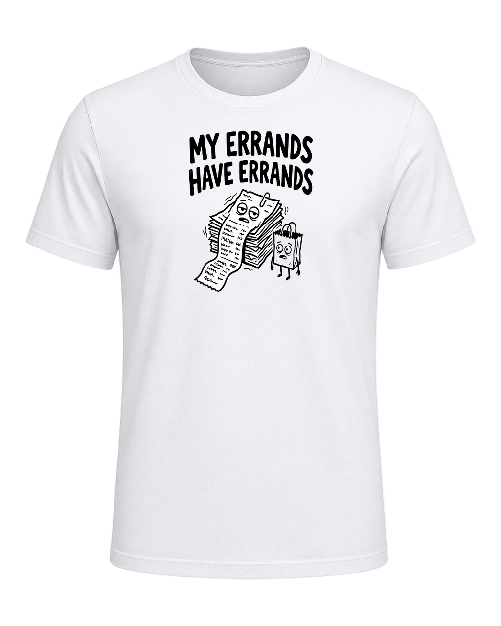 My Errands Have Errands — White