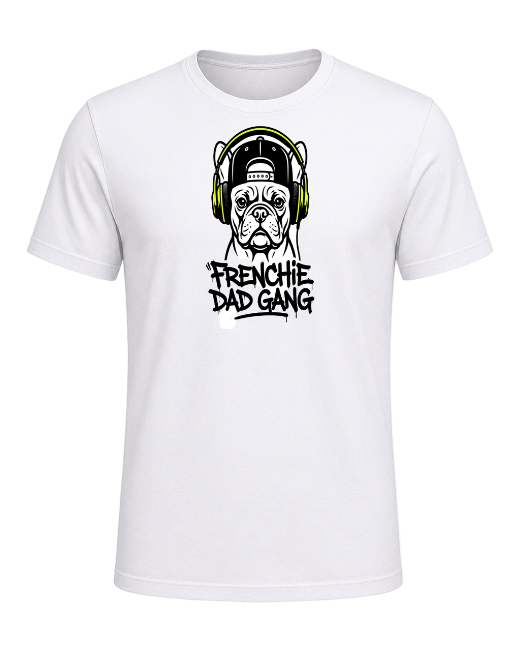 French Bulldog Dad — White
