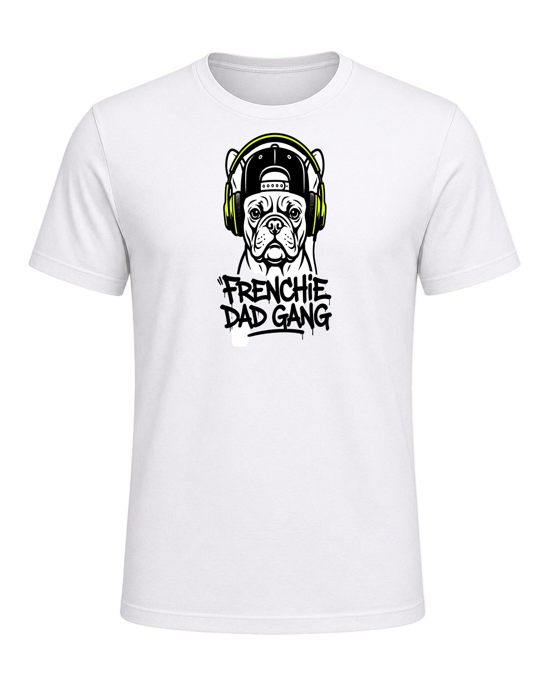 French Bulldog Dad — White