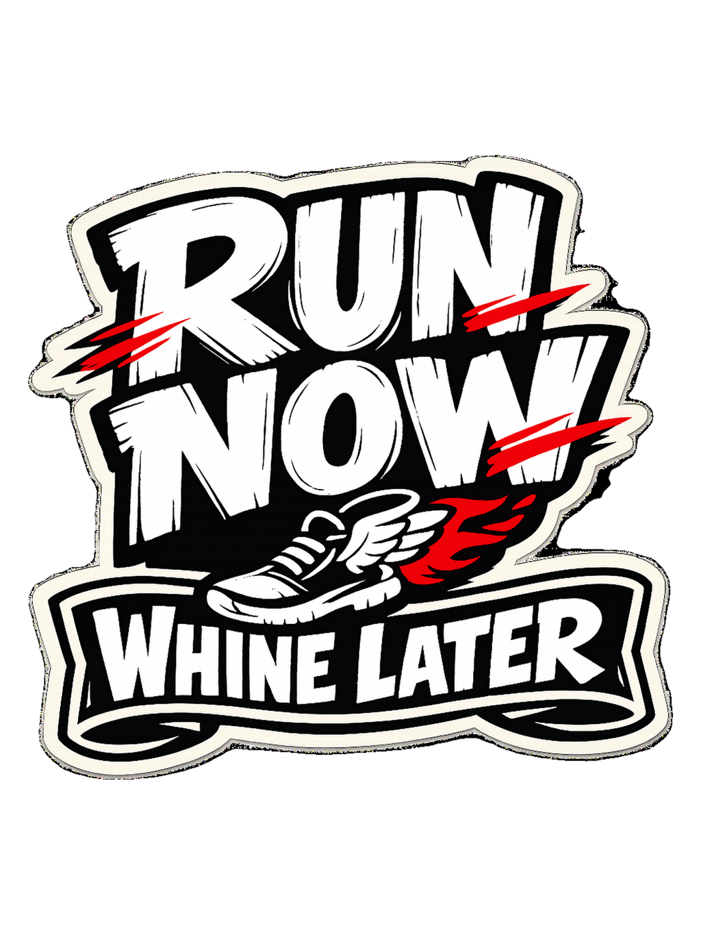 A loud runner tee for people who complain through the miles and still show up.