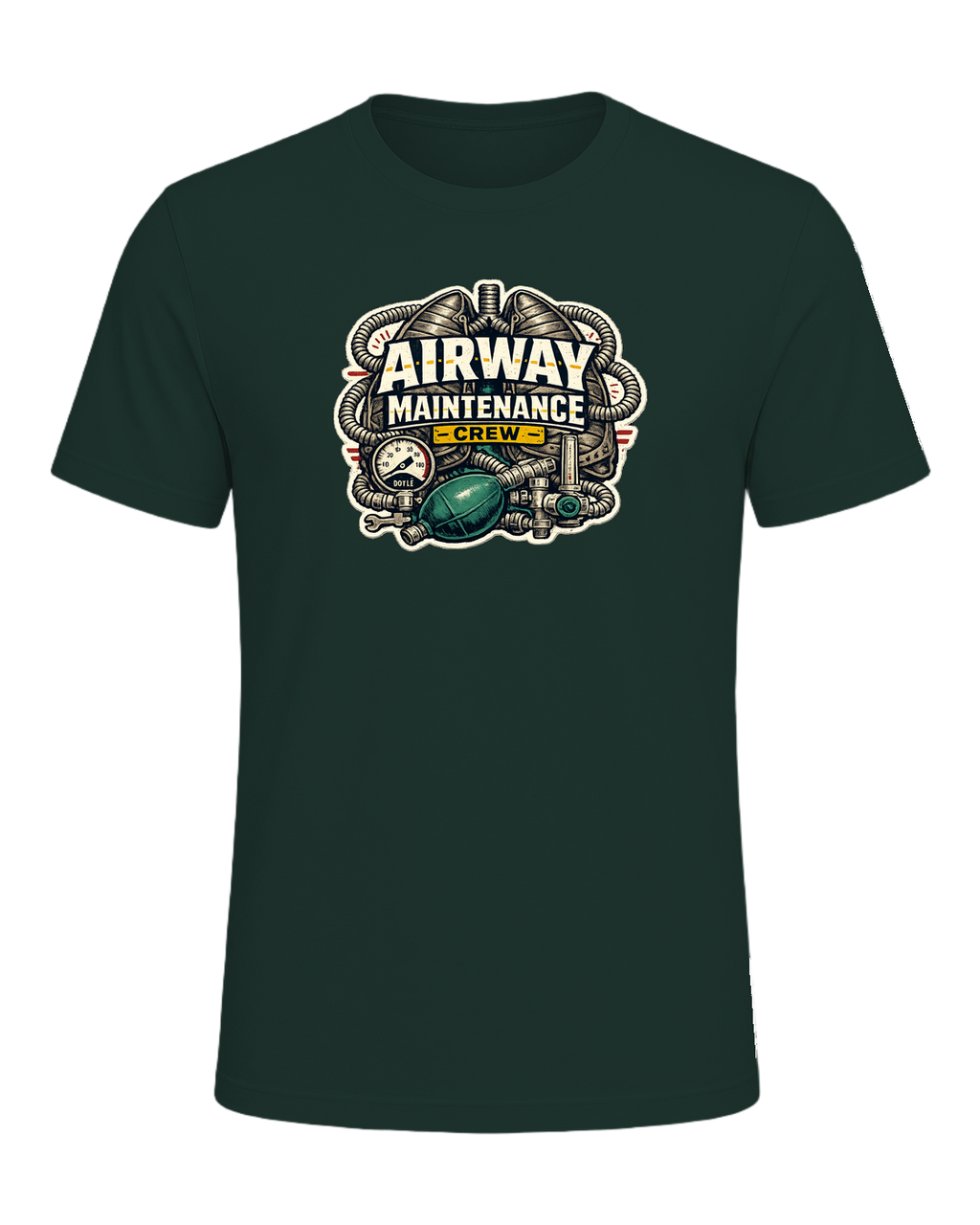 Airway Maintenance Crew Tee — Forest