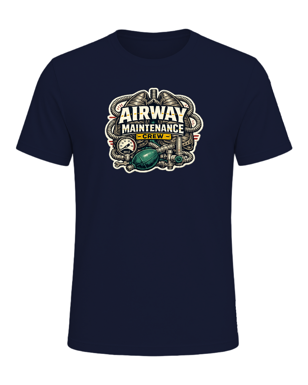 Airway Maintenance Crew Tee — Navy