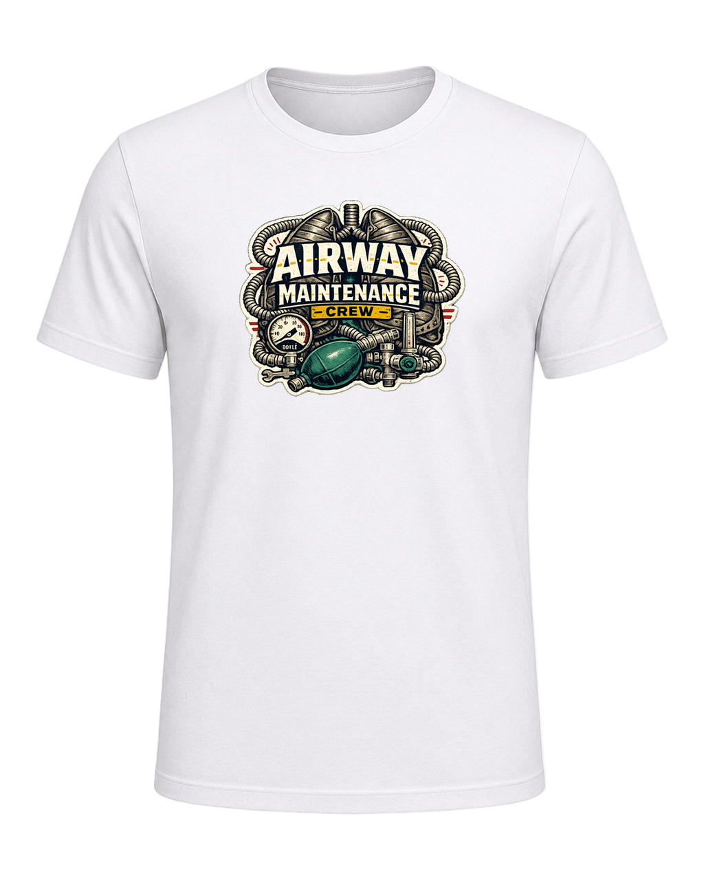 Airway Maintenance Crew Tee — White