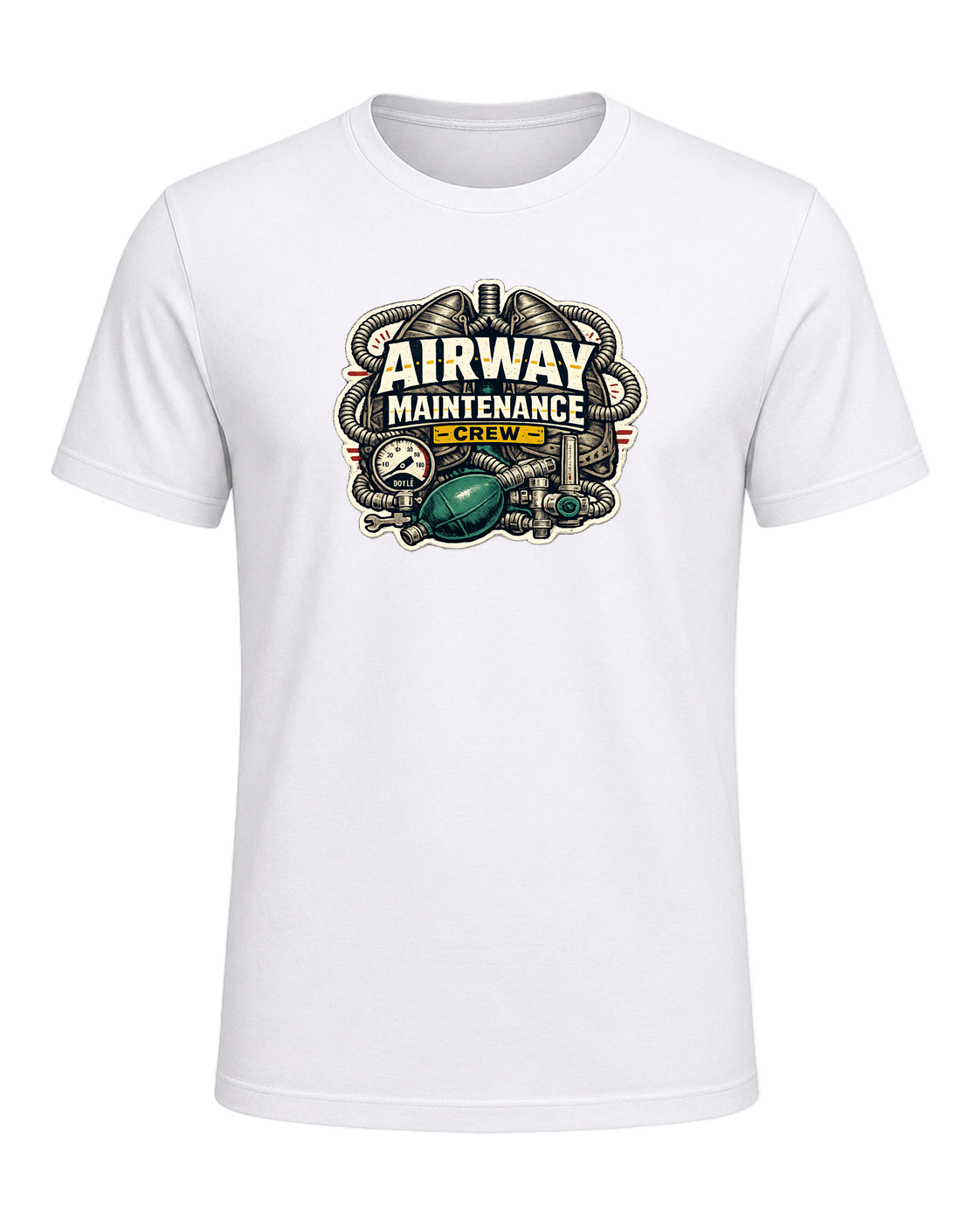 Airway Maintenance Crew Tee — White