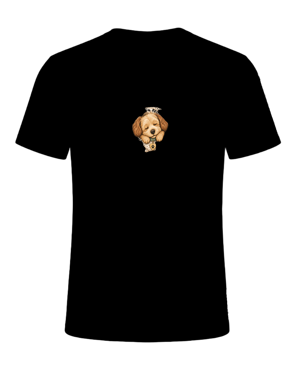 SORRY I'M LATE MY DOG LOOKED COZY — Black