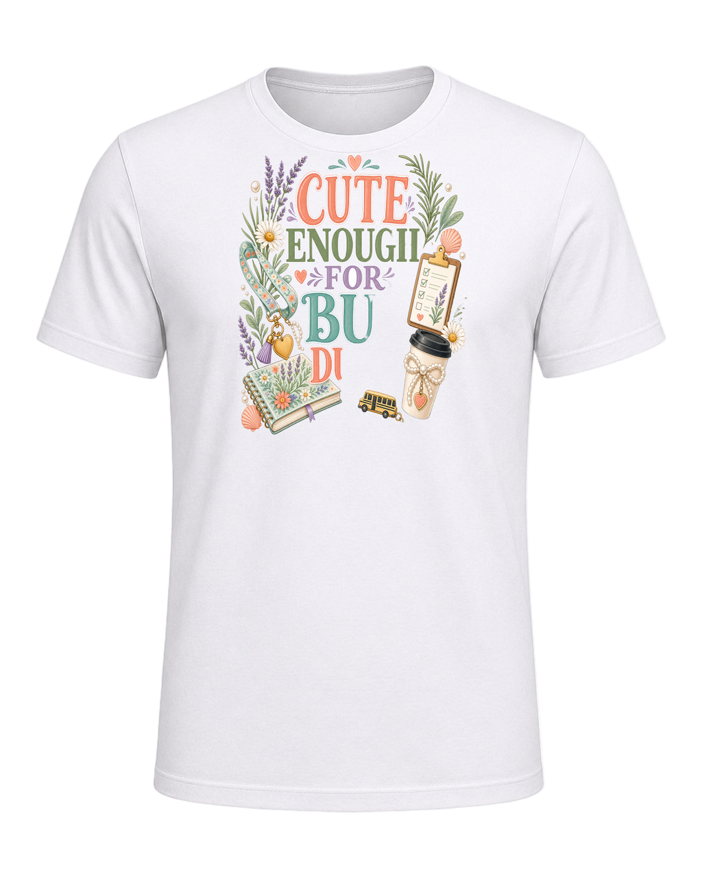 CUTE ENOUGH FOR BUS DUTY — White
