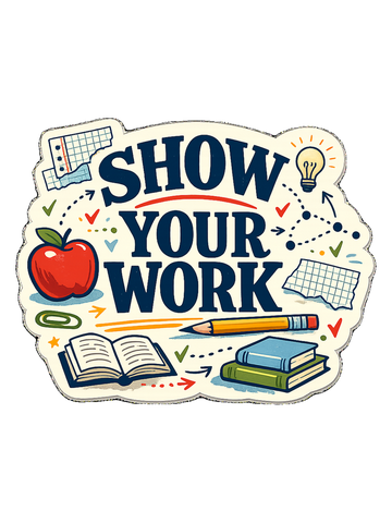 Teacher Life T-Shirt — Show Your Work