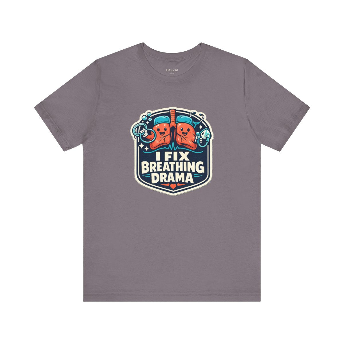 Respiratory Therapist Gift T-Shirt — I Fix Breathing Drama — t-shirt design by Hank