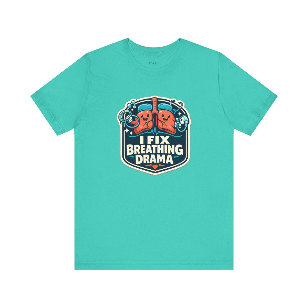 Respiratory Therapist Gift T-Shirt — I Fix Breathing Drama — t-shirt design by Hank