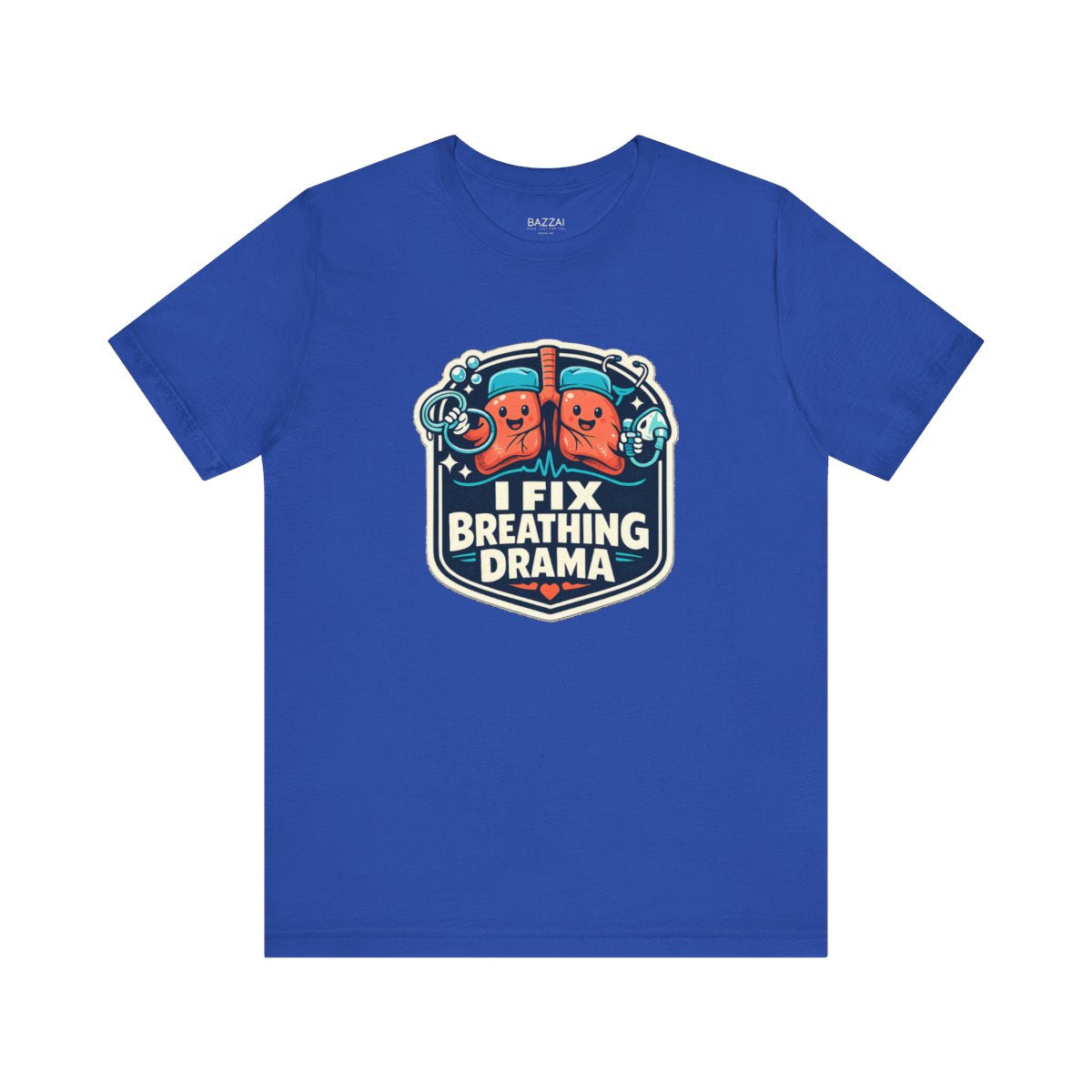 Respiratory Therapist Gift T-Shirt — I Fix Breathing Drama — t-shirt design by Hank