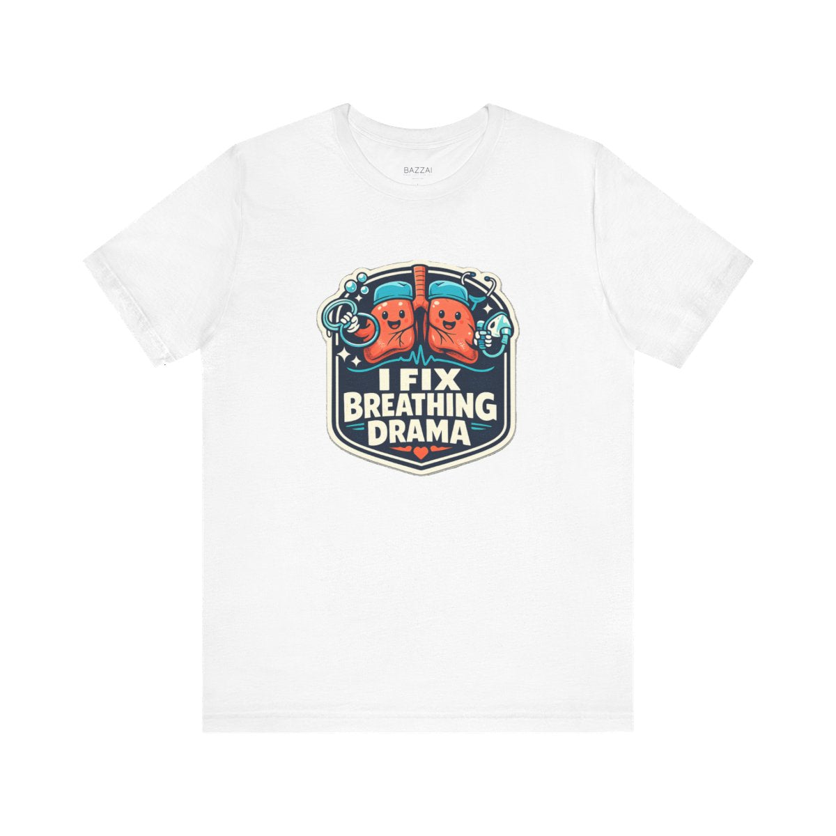 Respiratory Therapist Gift T-Shirt — I Fix Breathing Drama — t-shirt design by Hank