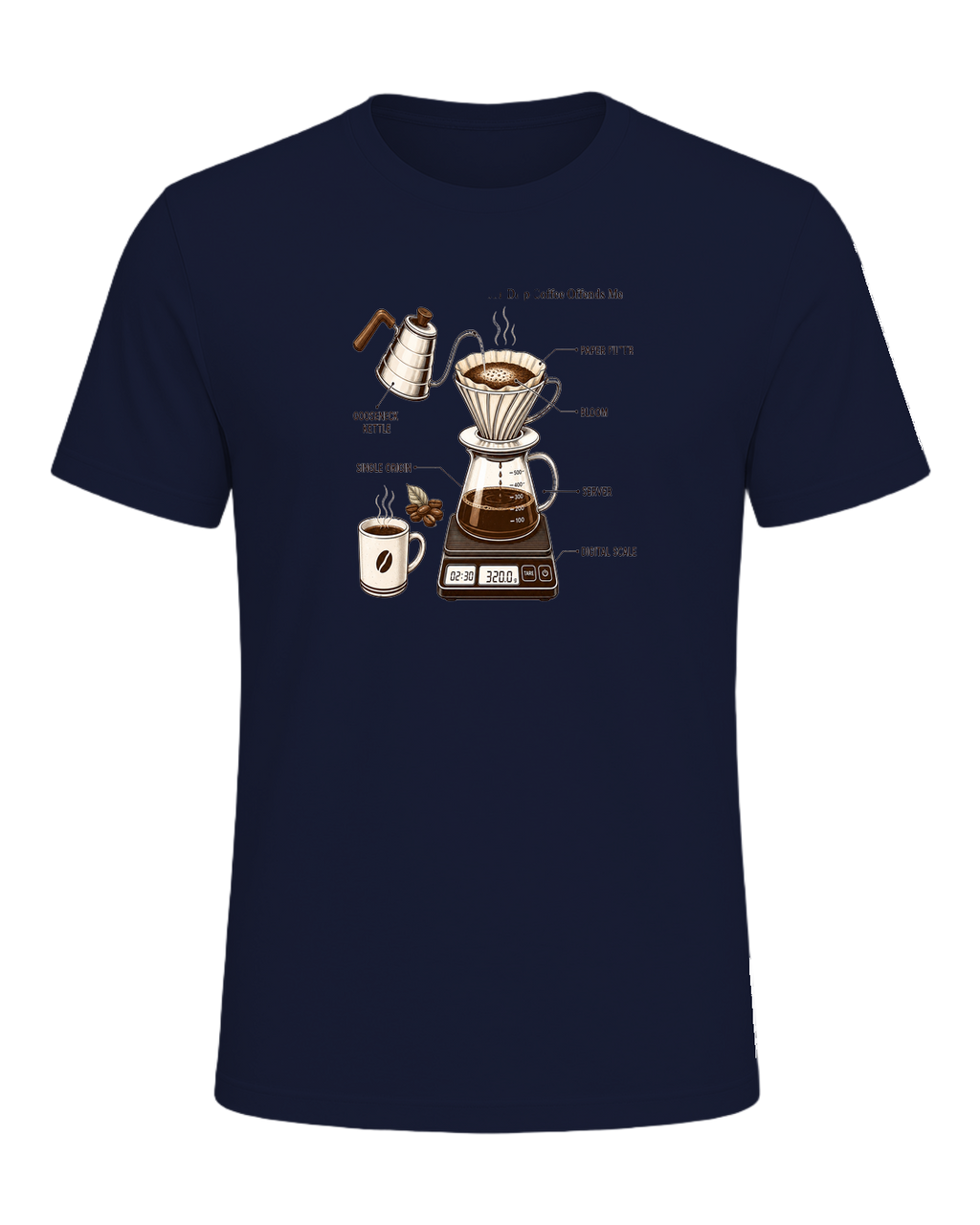 Coffee Snob — Navy