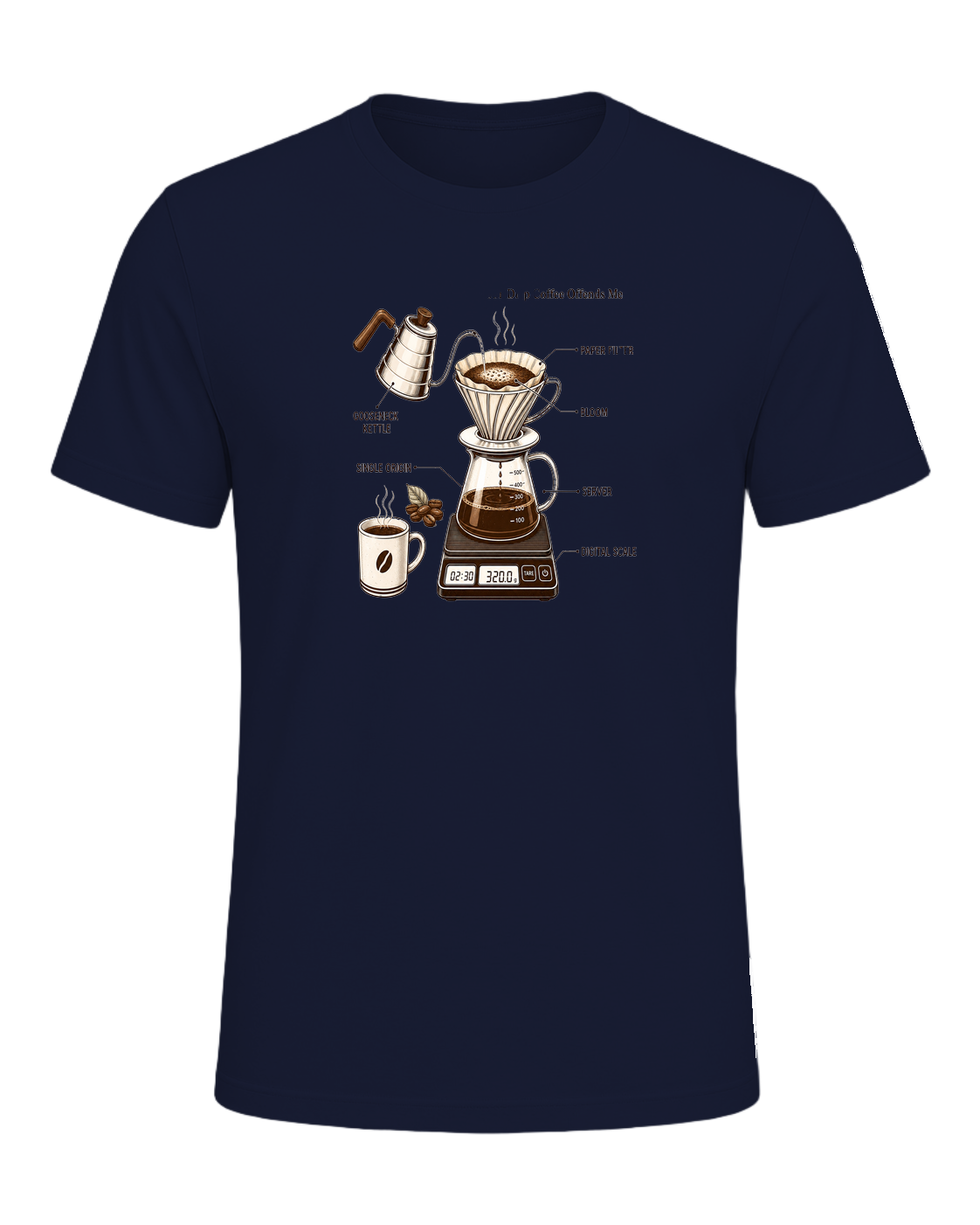 Coffee Snob — Navy