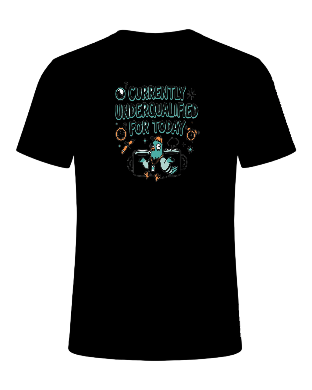 CURRENTLY UNDERQUALIFIED FOR TODAY — Black