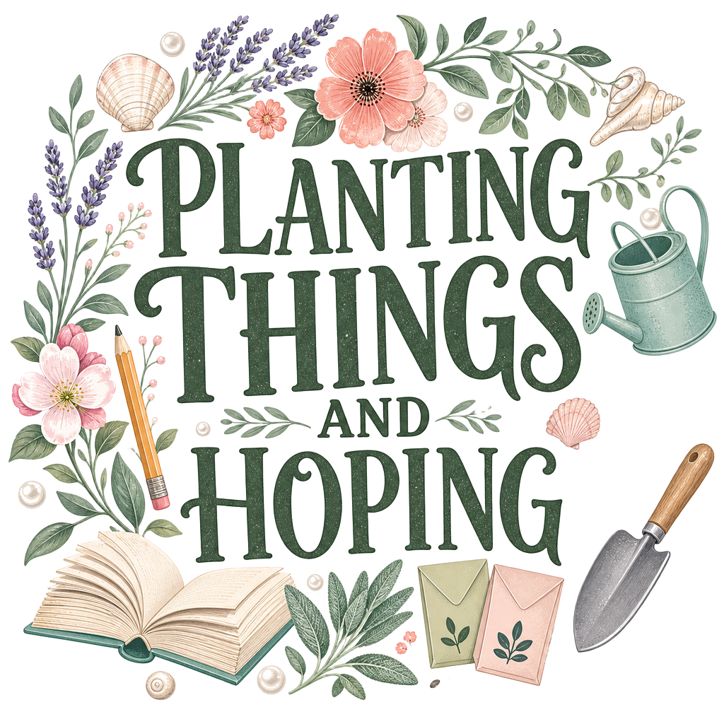 PLANTING THINGS AND HOPING