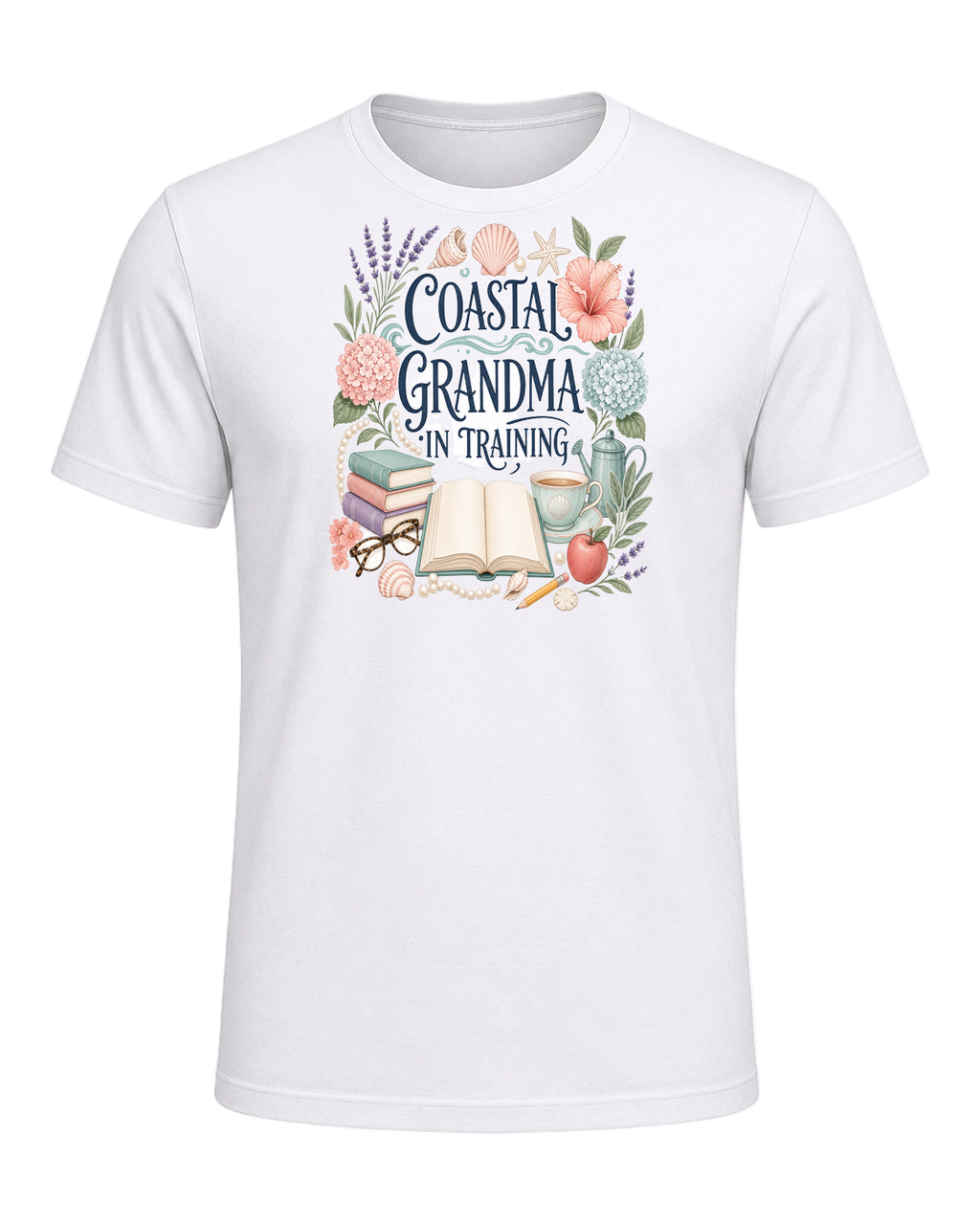 COASTAL GRANDMA IN TRAINING — White