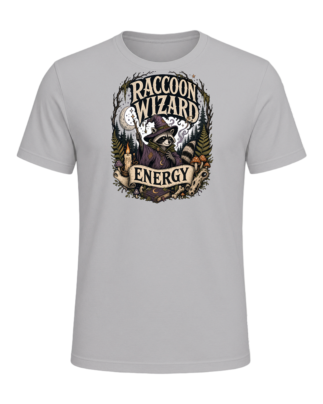 RACCOON WIZARD ENERGY — Athletic Heather