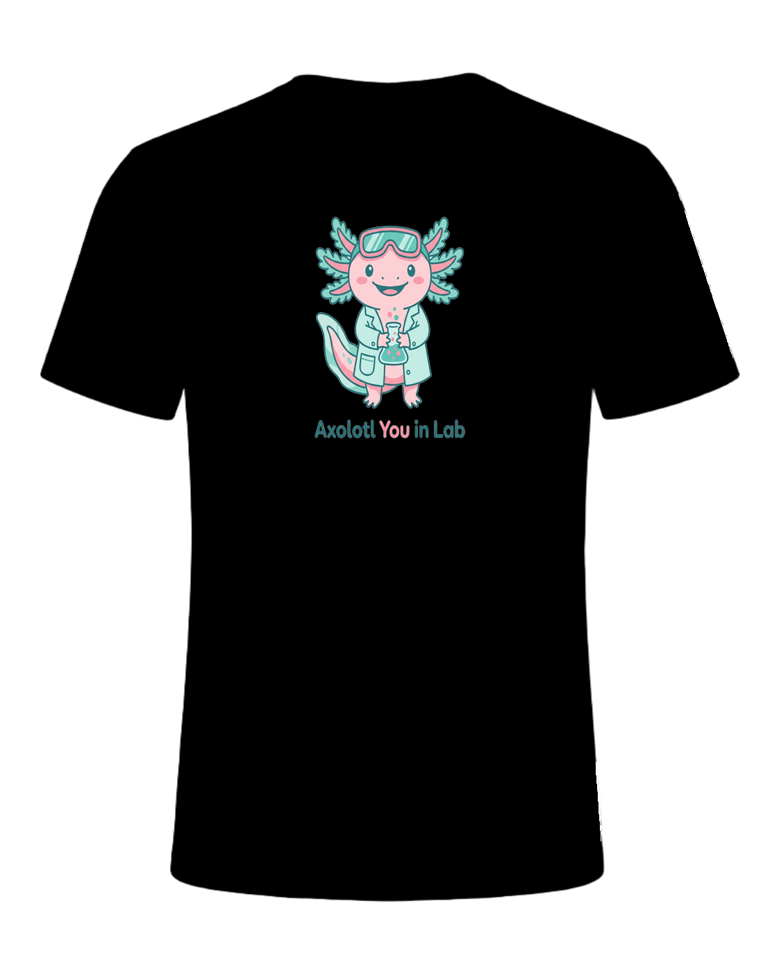 Axolotl Scientist — Black