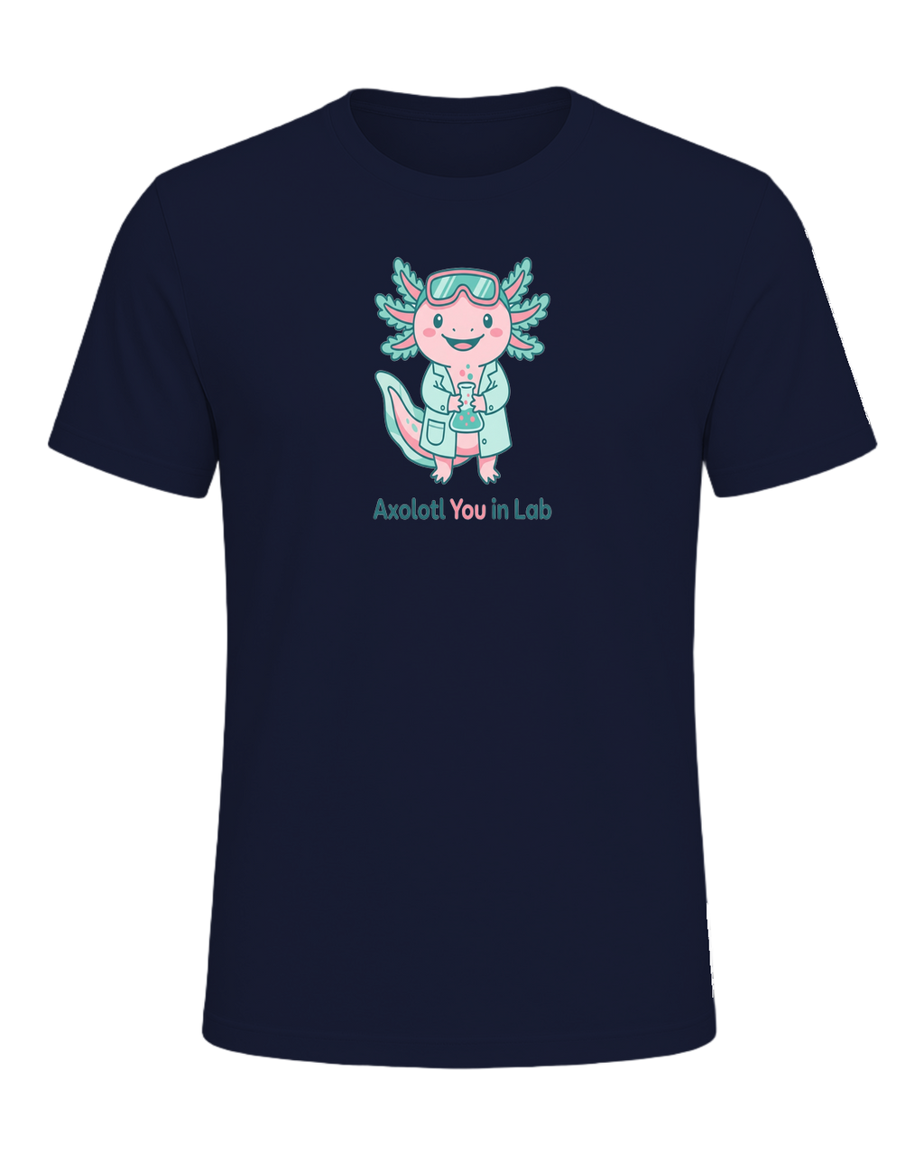 Axolotl Scientist — Navy
