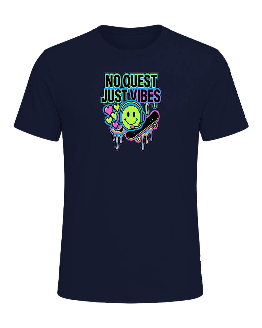 NO QUEST JUST VIBES — Navy