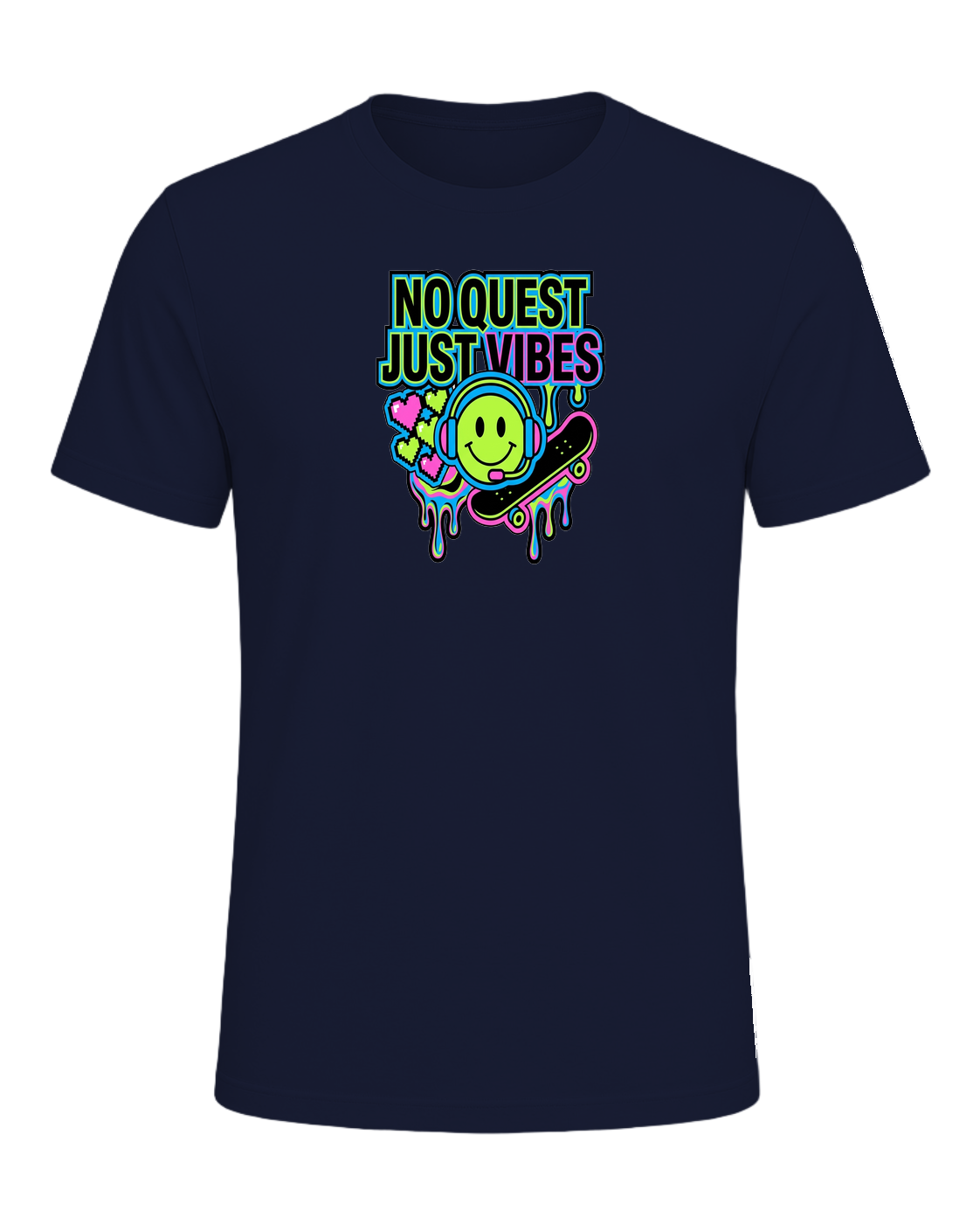 NO QUEST JUST VIBES — Navy